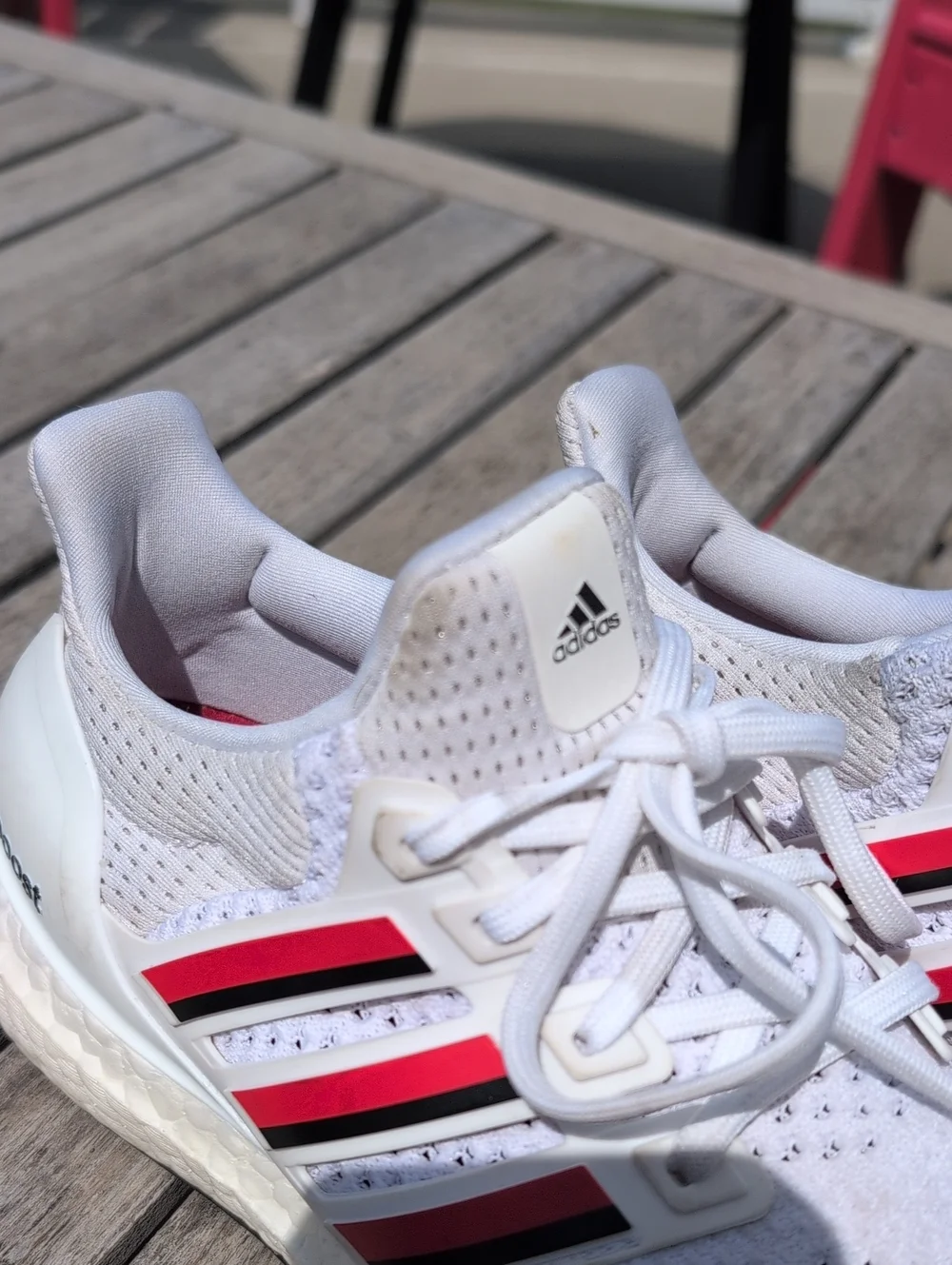 Adidas Nebraska Husker Ultraboost 7.5w/6.5m